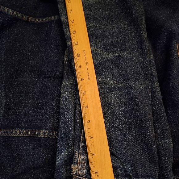 Classic American C'EST C'T TOI Jeans USA 🇺🇸 XL Dark Denim Jean Jacket vintage - Picture 12 of 12